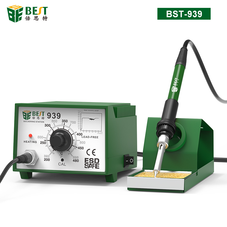 BST-939 Intelligent temperature control lead free desoldering and soldering station