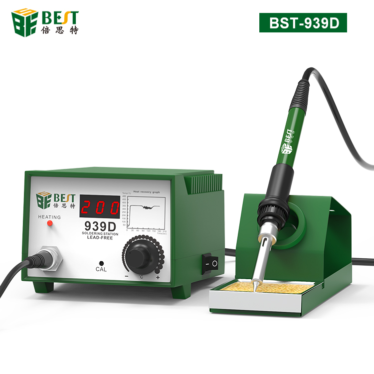 BST-939D LED intelligent lead-free and antistatic soldering station