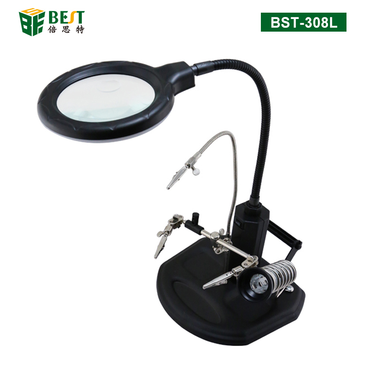 BST-308L Magnifier with auxiliary clip