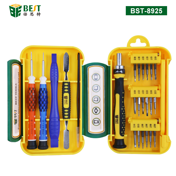 BST-8925 Precision Tools Set cell phone repair tool kit 24pcs