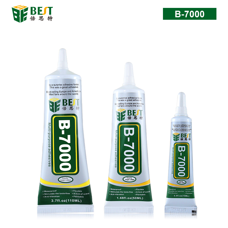 BST-B-7000 Adhesive Glue For Jewelry Craft DIY Cell Phone Glass Touch Screen Repair(15ML/50ML/110ML)